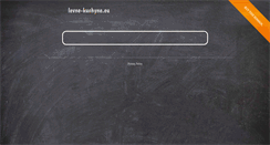 Desktop Screenshot of levne-kuchyne.eu